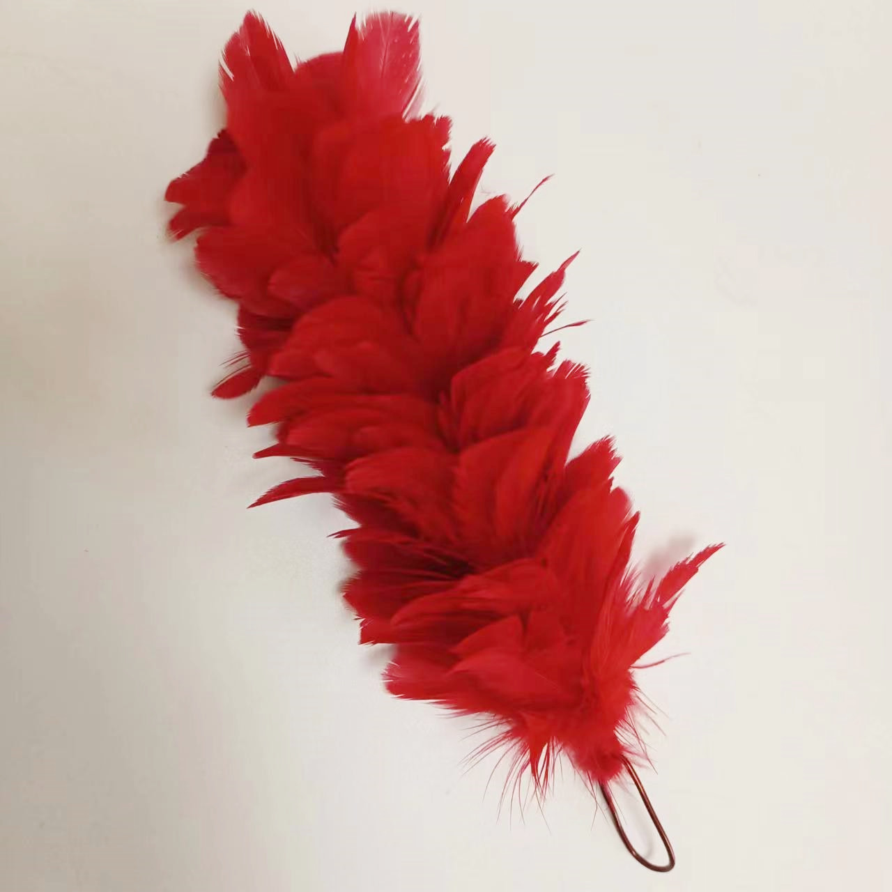 High Quality 6-8'' 15-20cm Natural Dyed Floral Picks Feather Flowers Hand Made Feathers Headdress decoration for Hats decor