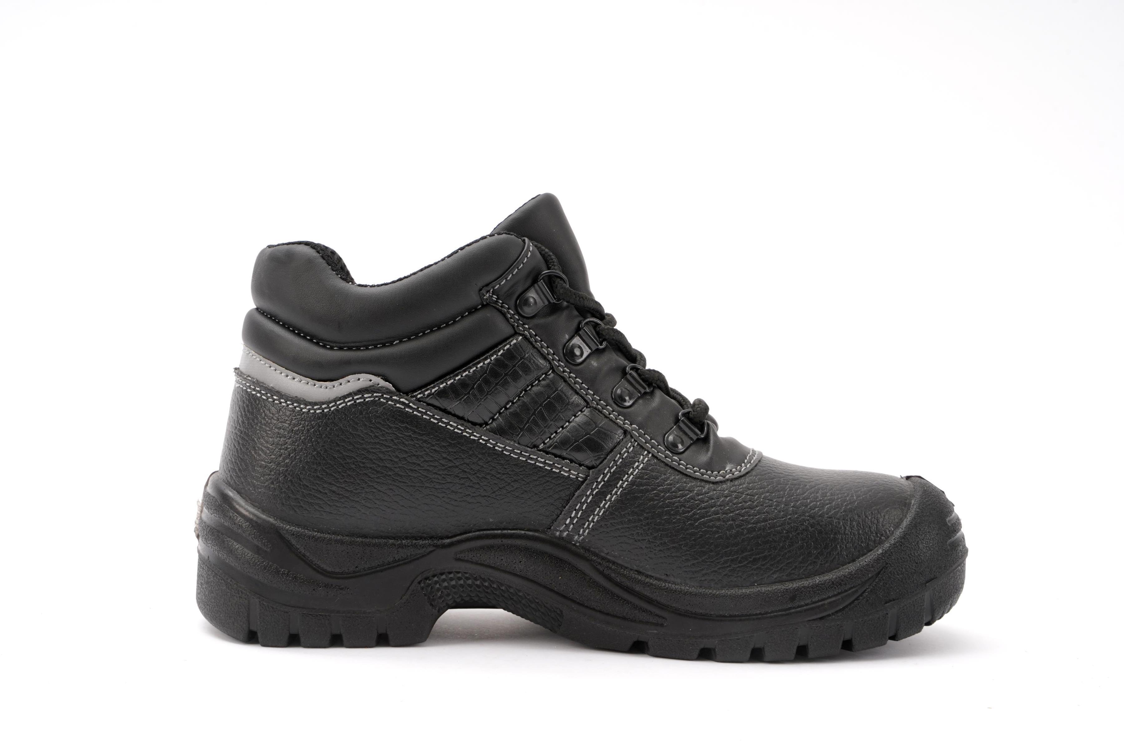 PU Outsole Heavy Duty Safety Shoes Steel Toe Mining Work Boots For Men Construction Boots