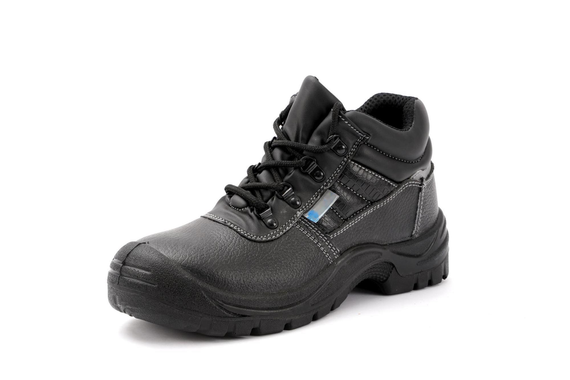 PU Outsole Heavy Duty Safety Shoes Steel Toe Mining Work Boots For Men Construction Boots