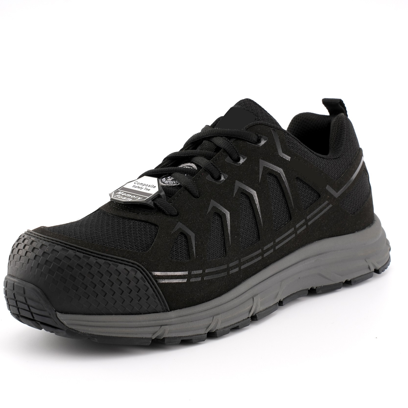 FENGDUN High Quality Breathable Mesh Safety Shoes With Composite Steel Toecap Work Shoes Safety Shoes For Women Men