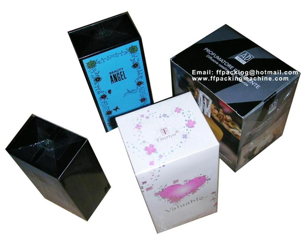 Fully Automatic Perfume Box Cellophane Wrapping Machine