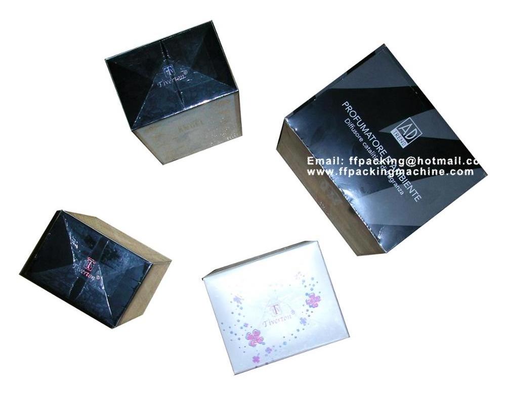 Fully Automatic Perfume Box Cellophane Wrapping Machine