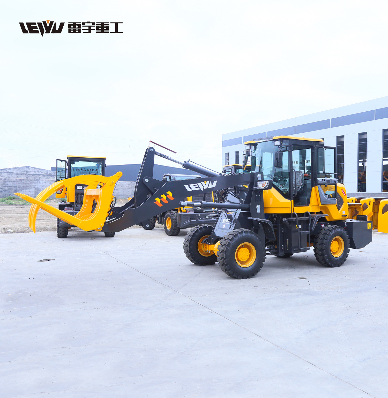 Earth-Moving Machinery Mini Towable Loader With Weichai 490 Turbocharged Engine