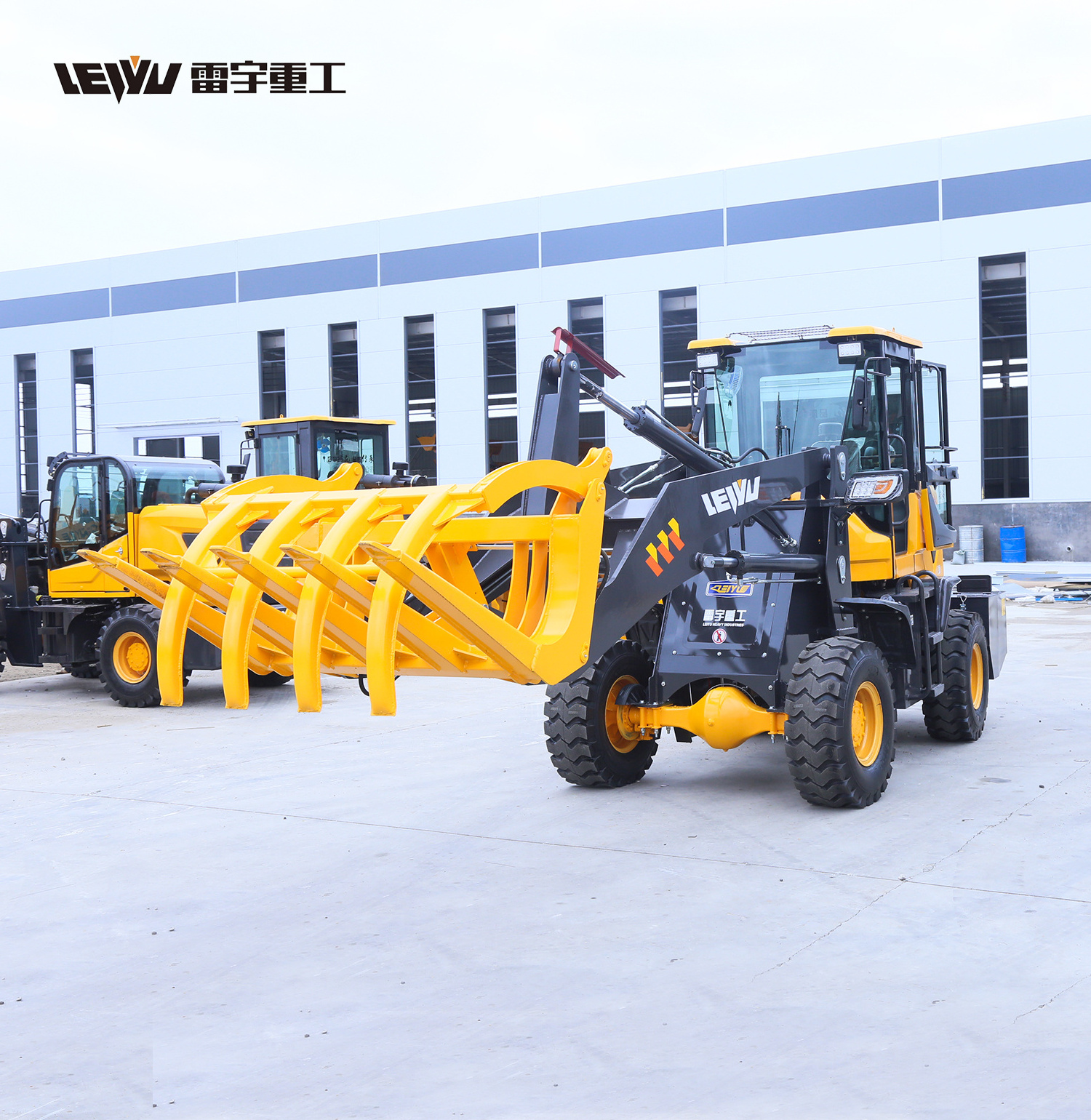 Earth-Moving Machinery Mini Towable Loader With Weichai 490 Turbocharged Engine