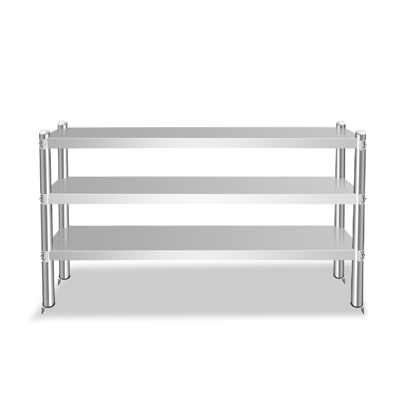 Commercial  Kitchen customized wall shelf stainless steel wall shelf