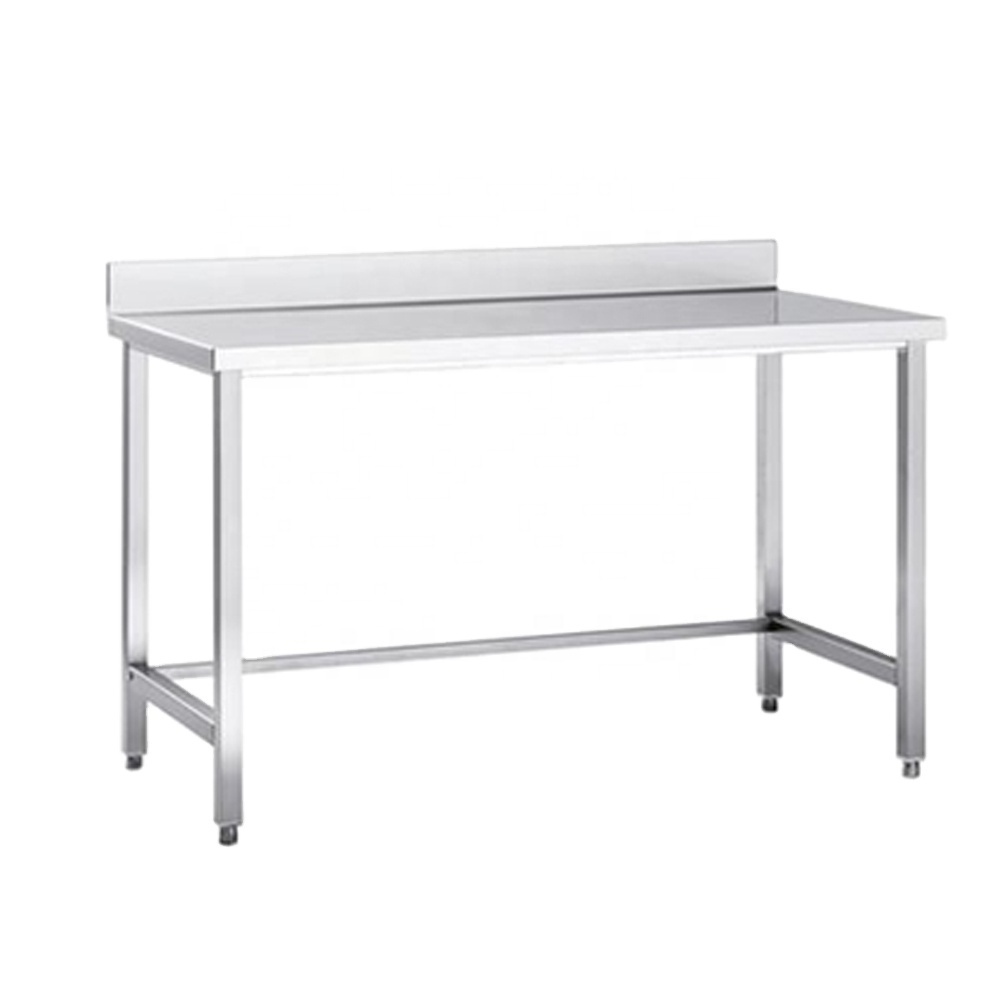 Kitchen Work Bench Table Stainless Steel Work Table  Commercial  Kitchen