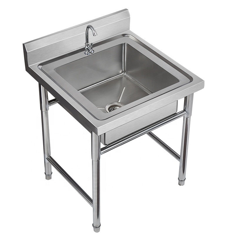 201/304 Commercial stainless steel kitchen sinks Durable kitchen sink triple bowls