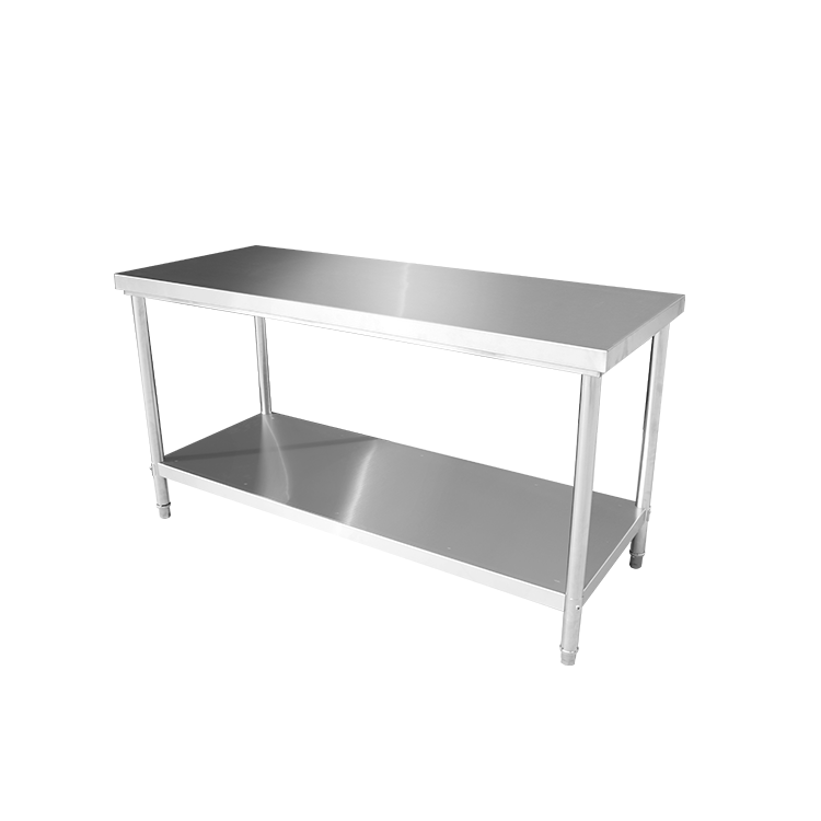 Factory Price Restaurant Kitchen Table Commercial Stainless Steel Work Table