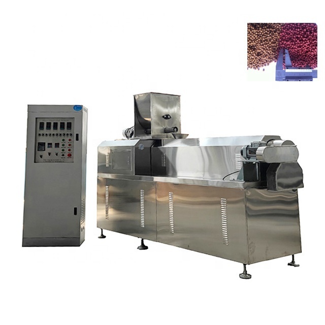 Automatic 5 tons per hour floating fish feed extruder price food extruder for 1mm 2mm 3mm size fish feed making machine