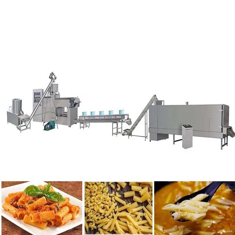 pasta making machine macaroni production line 2022 automatic macaroni and pasta machine