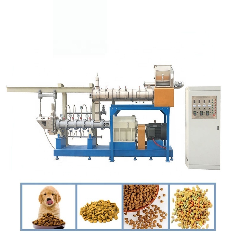 automatic china full production line meat cat food dog food making plant equipment pet fish cat feed processing line