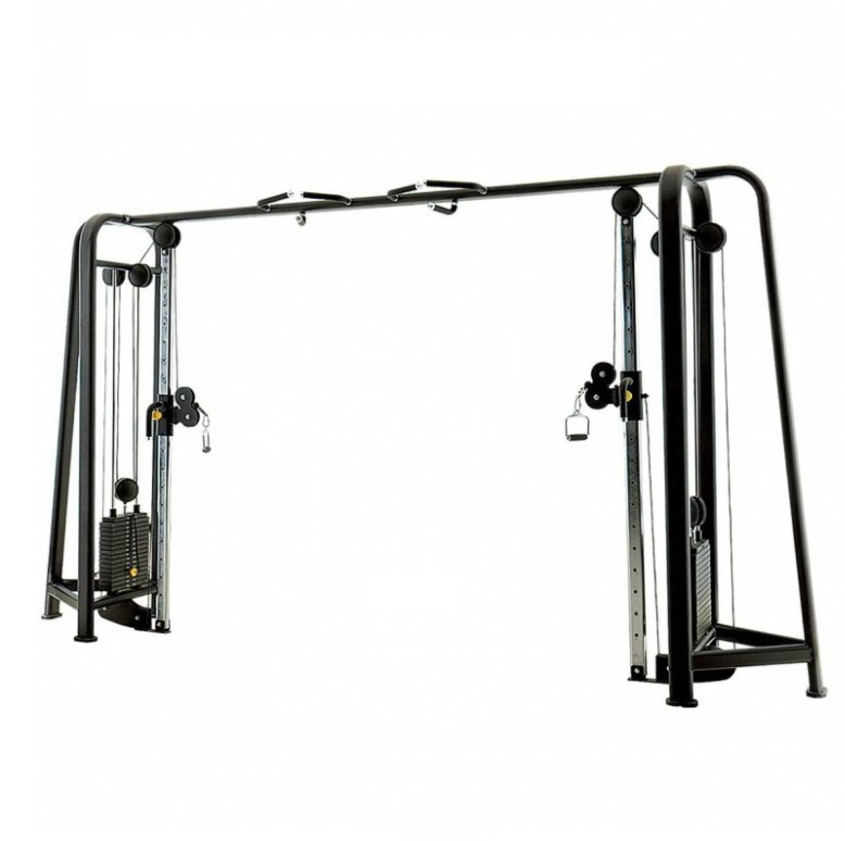 Home gym equipment multi functional back extension lat pull down rowing chest press smith cable crossover machine