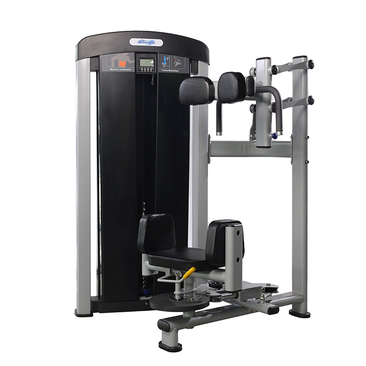 Gym Machine Commercial use  Pin Load selection machines Rotary Torso Rotation Machine for sale