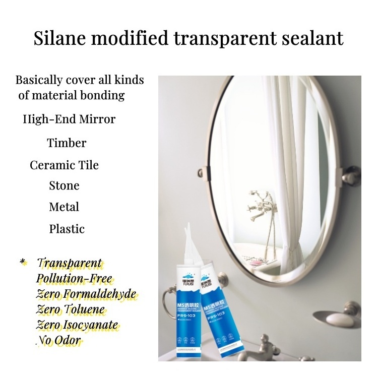 High-End Series Products Vapor Permeable Silicone Sealant Transparent Adhesives Wacker Neutral