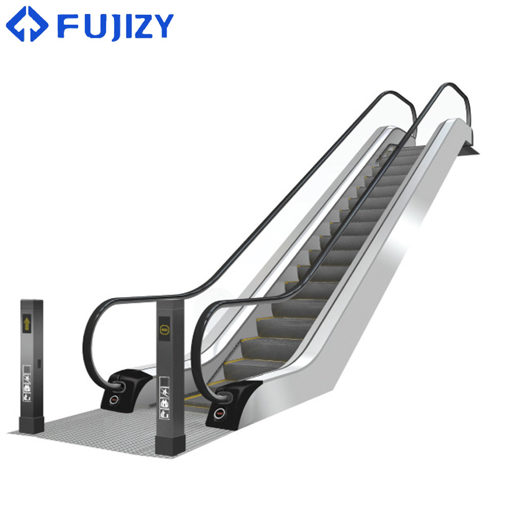 FUJIZY Escalator Price Economic Escalator Parts Outdoor Home Escalator with Standard VVVF