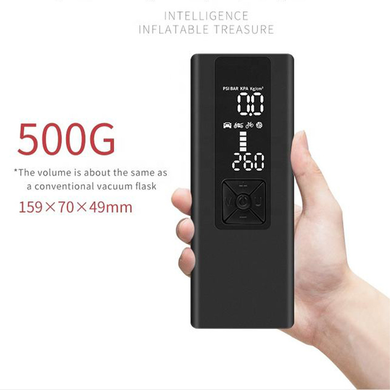 High Quality Multifunctional Car Tire Price Inflator Tyre Automatic Mini Electric Wireless Air Pump For Bicycle With Led