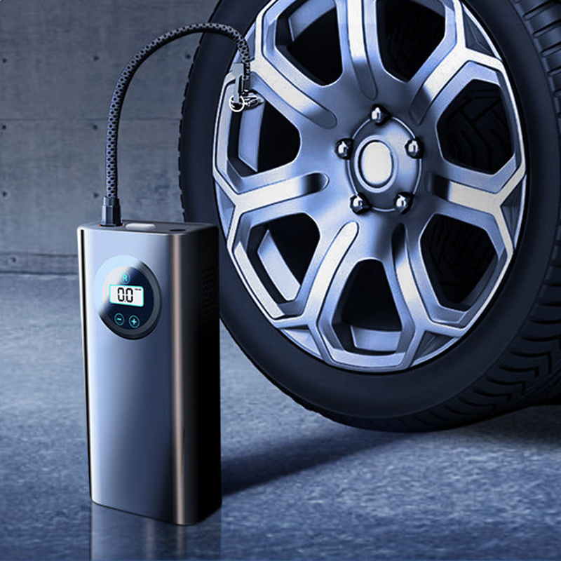 Wireless 12v tire inflator portable mini cordless tire inflator car digital automatic tire inflator