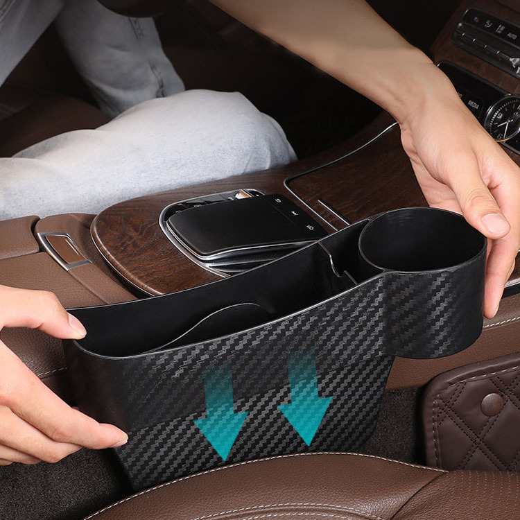 Car Seat Gap Organizer Car Front Seat Crevice Storage Box Car Seat Gap Filler Organizer Trunk Organizer Pocket