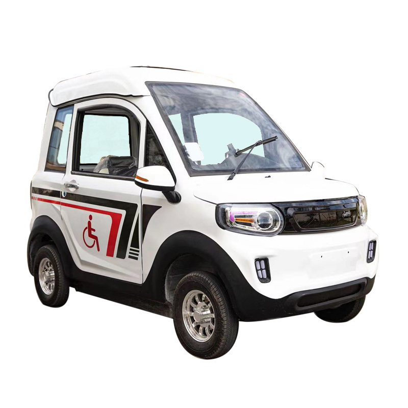 New Wholesale EN12184 Certificate Cheap Safety Low Speed Long Range Mini Electric Car Disabled