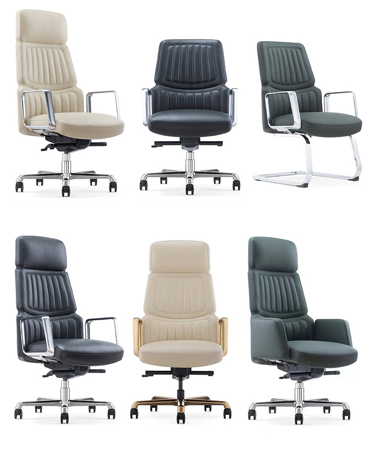 China Supplier Boss Chairs New Design Big And Tall Executive Pu Office Chair For Heavy Duty