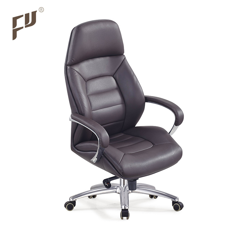 FURICCO Office Furniture Adjustable Swivel Manager Boss Executive PU Leather Office Chairs