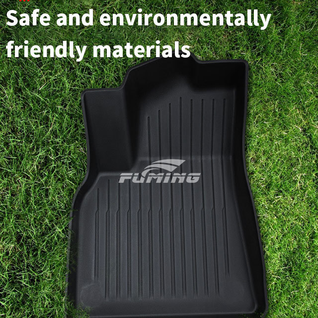 XPENG car interior installation TEP floor mat upgraded waterproof and anti slip wear-resistant car mat