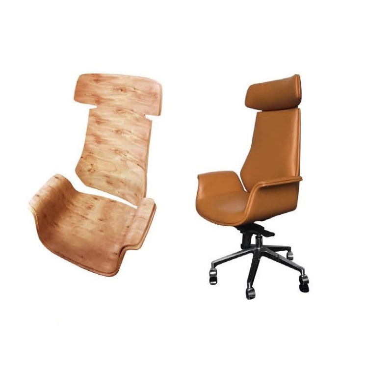 Leather office chair spare parts chair plywood furniture accessories,plywood for office chair components