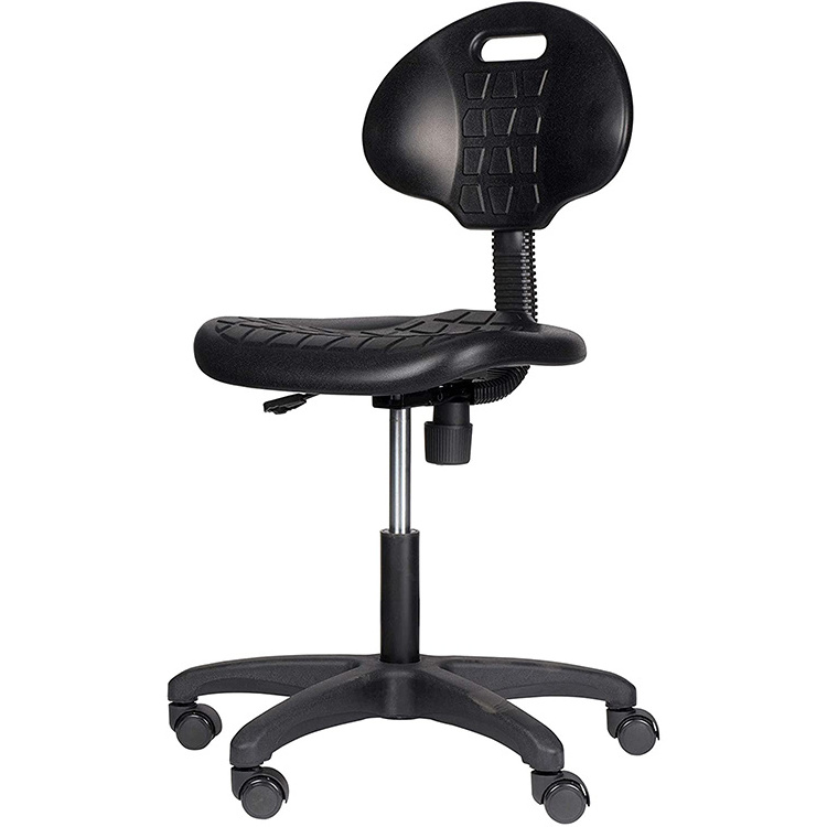 Big discounts Laboratory chair ShiDi brand hot sale promotion lab stool swivel height adjustable ESD chair with nylon base