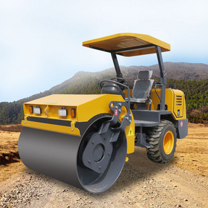 Vibro Compactador 3 Toneladas Diesel Road Roller Compactor