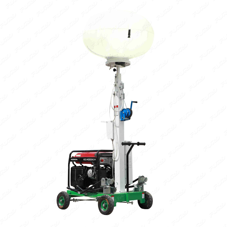 Portable inflatable diesel generator mast balloon mobile lighthouse factory price