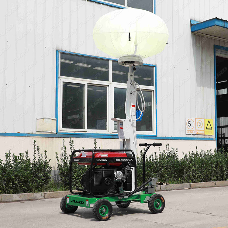 Portable inflatable diesel generator mast balloon mobile lighthouse factory price