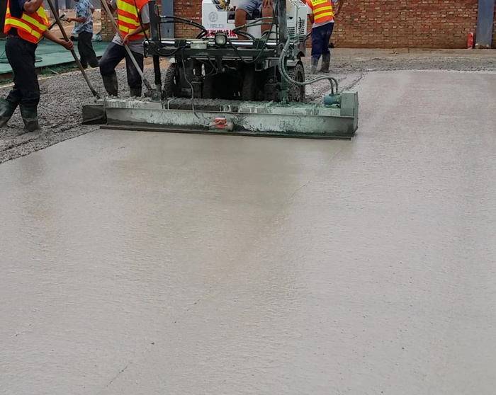 Mini Concrete Laser Screed with 2500mm Vibrator Head (FDJP-24D)