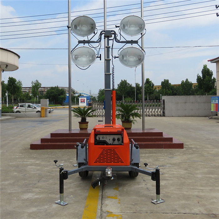 New Compact Light Tower With Powerful LED Light Combination FZMT-1000B