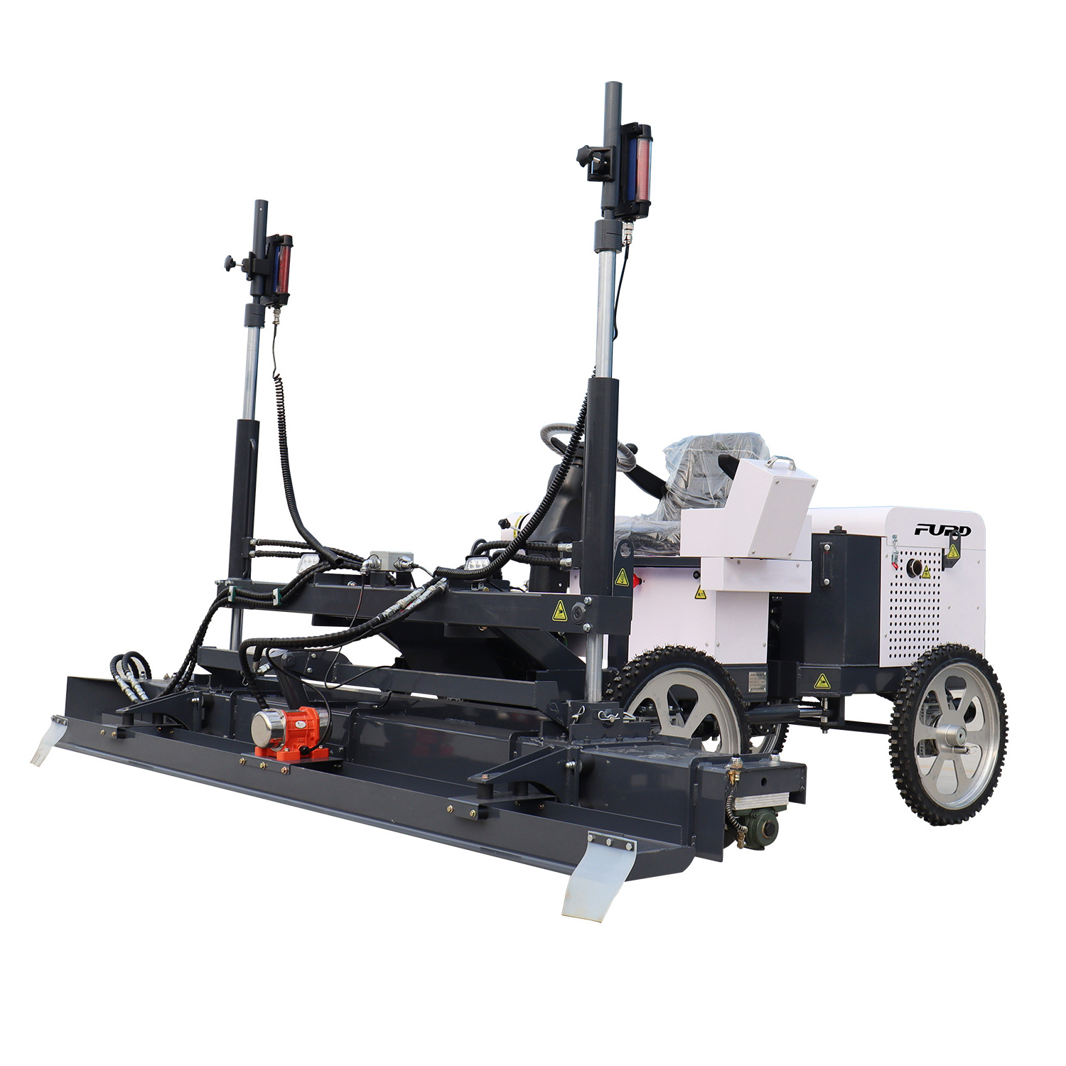 Concrete Vibratory Leveling and Paver Ride-on Asphalt Laser Leveling and Paver High-efficiency Concrete Laser Screed