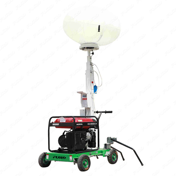 Portable inflatable diesel generator mast balloon mobile lighthouse factory price