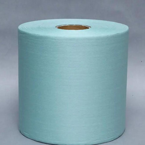 New Wood Pulp PET  Laminated Non Woven Spunlace Nonwoven Fabric Paper for Medical Bed Sheet