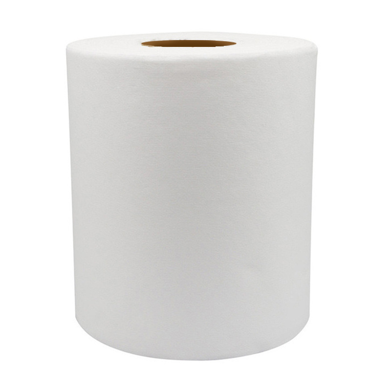 Flushable Degradable Raw Material Wood Pulp viscose cellulose Bamboo fiber Spunlace nonwoven Fabric For Wet Wipes