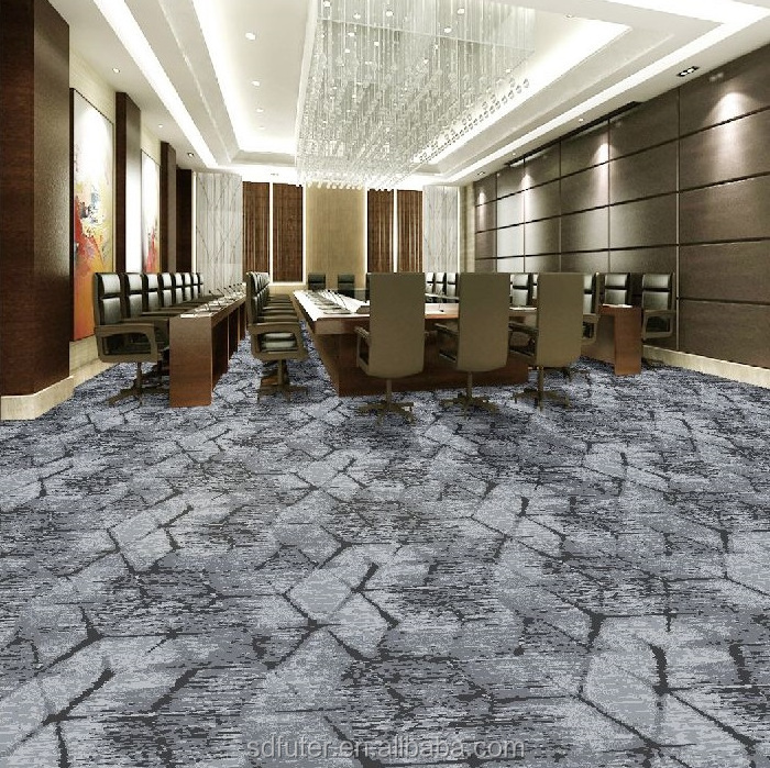 FTR Nylon/Polyester Customized Premium Banquet Hall Casino Carpet for Hotels