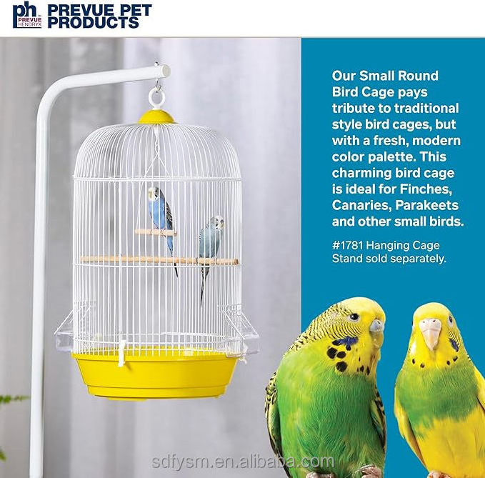 Indoor travel portable small animal house bird cages Iron Bird Cage Parrot Pigeon Rabbit Cage Pet House