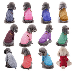 Pet dog dog cat clothes padded two-legged sweater spring and fall pullover Boomerang clothes Teddy winter supplies