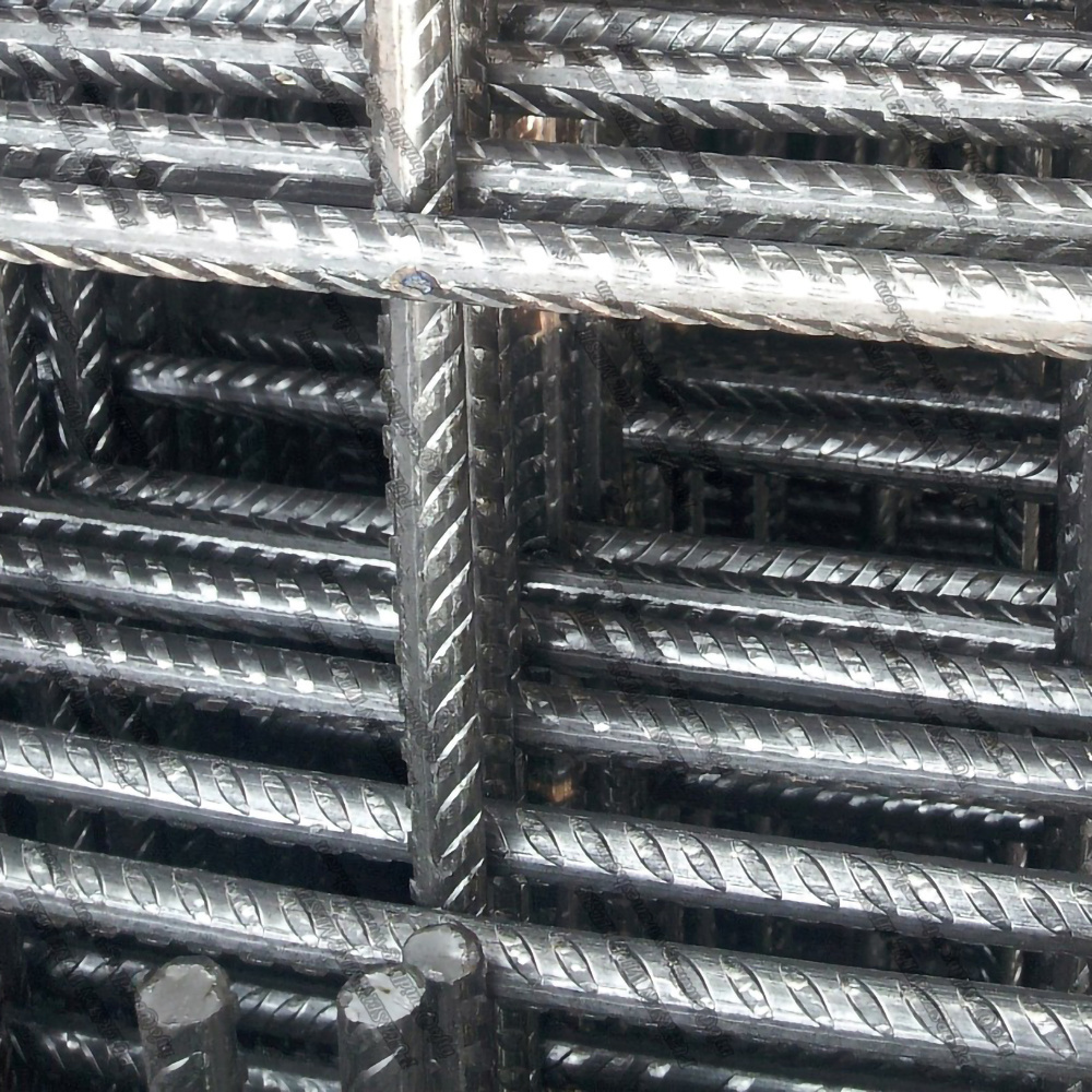 Construction Material Rebar Steel Deformed Concrete Reinforcing Welded Wire Trench Mesh Steel Concrete Mesh