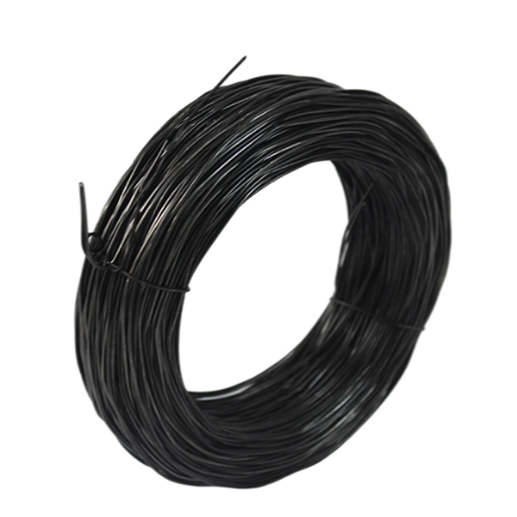 Factory Iron Wire 12 16 18 21 Gauge Soft Hardness Annealed Black Baling Iron Wire