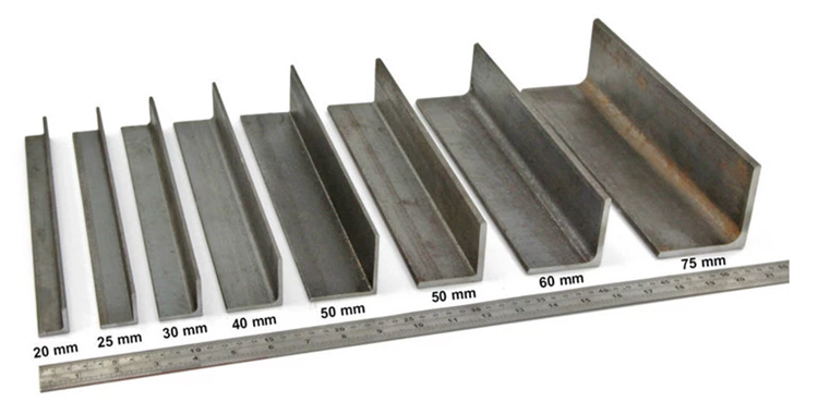 Equal Steel Angles Bar Iron Steel Sections 40x40 50x50 60x60 Carbon ...