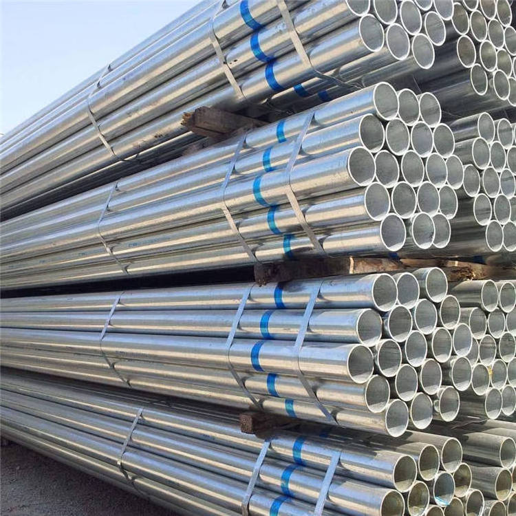 Hot Dipped Galvanized Iron round pipe for greenhouse building construction Galvanized Steel Tube pipe