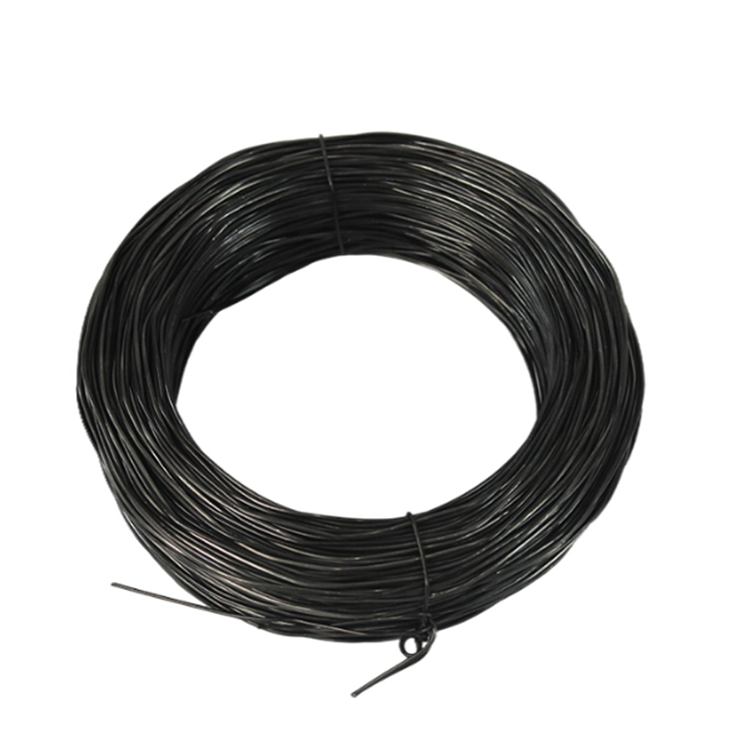 Factory Iron Wire 12 16 18 21 Gauge Soft Hardness Annealed Black Baling Iron Wire