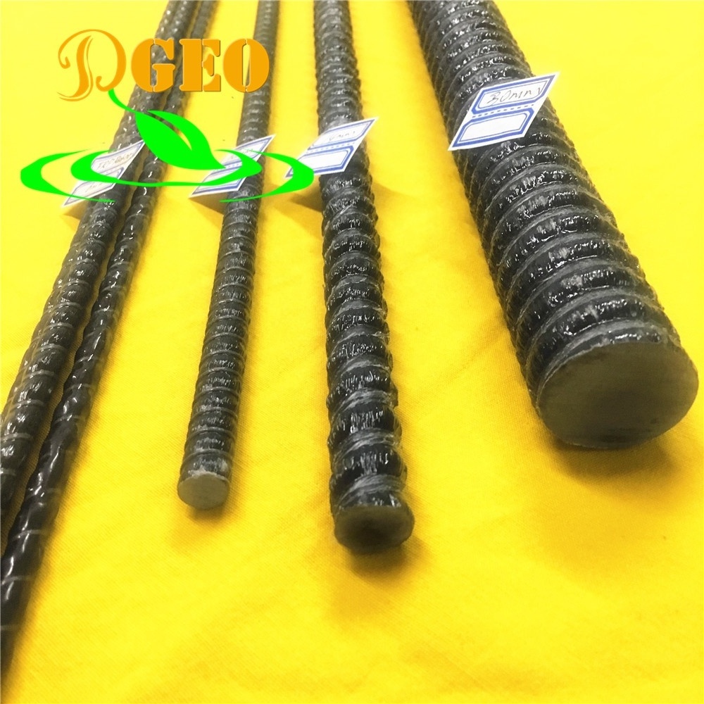 Non Corrosive and High Tensile Strength FRP Rebar Fiber Glass rod GFRP rebar