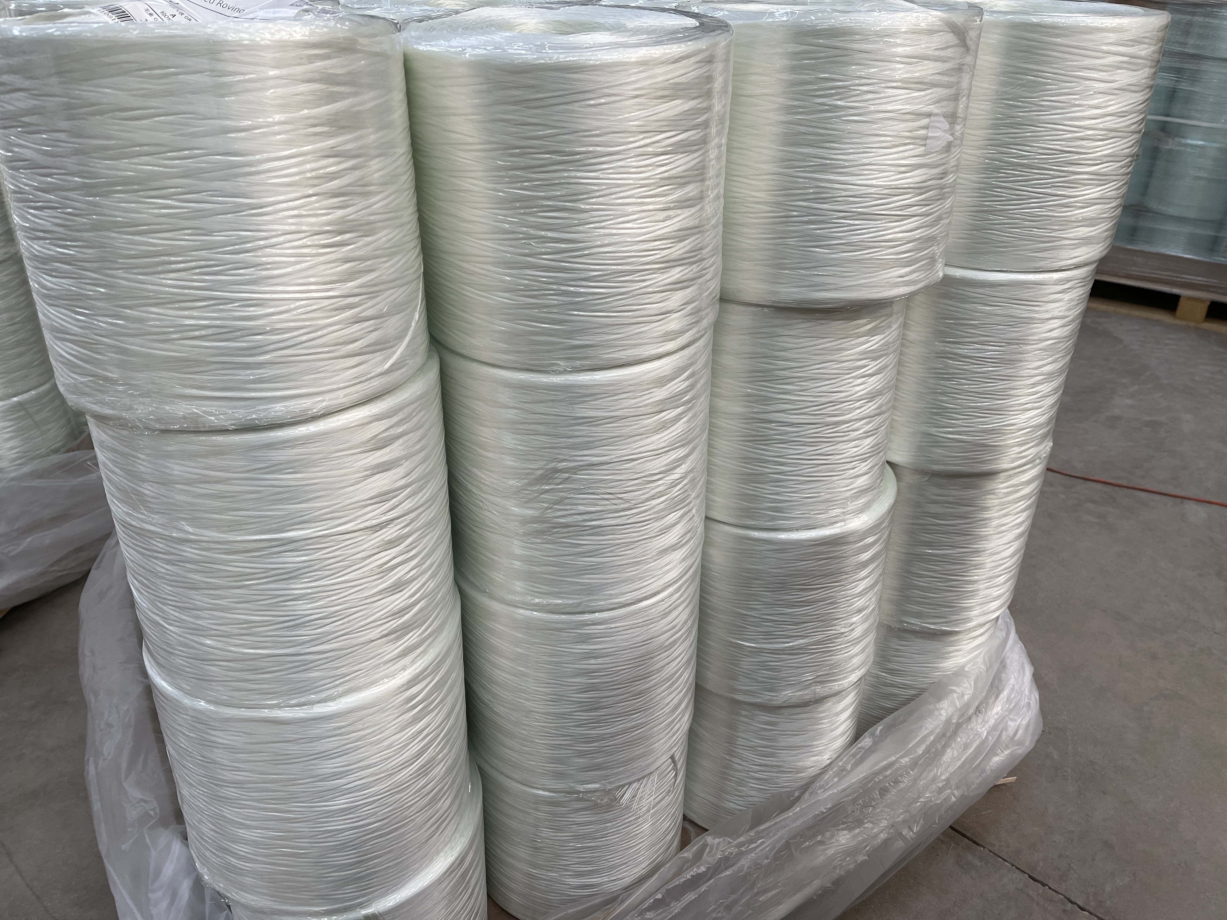 FRP Roofing Sheet Using Assembled Glass Fiber Roving