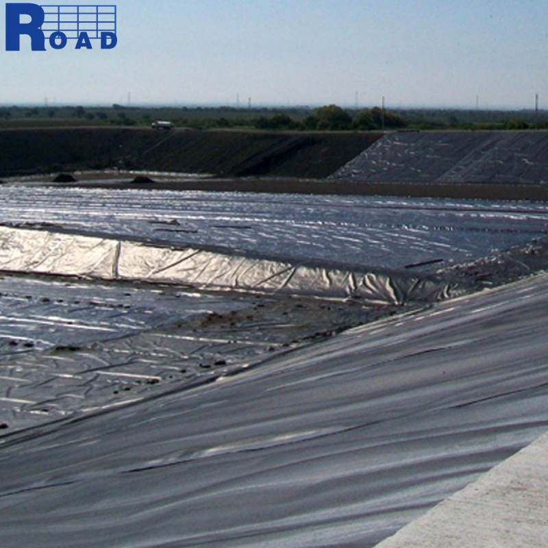 Black/Blue Fish Pond Liner 1mm Plastic HDPE Geomembrane Price