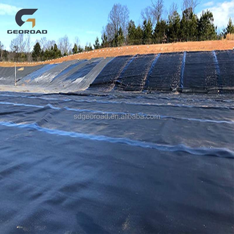 Factory low price 0.5mm 1.0mm 1.5mm 2mm hdpe geomembrane pond liners landfill liners