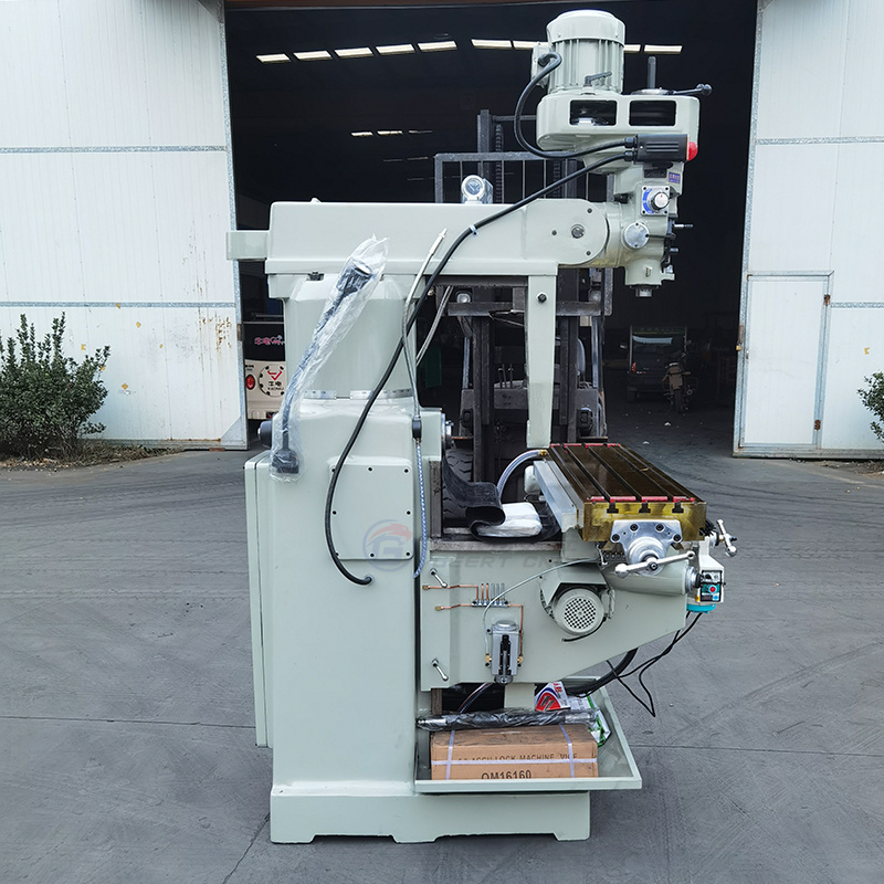 Turret Milling Machine M5WH Z-axis extended travel Turret Head Universal Drilling And Milling